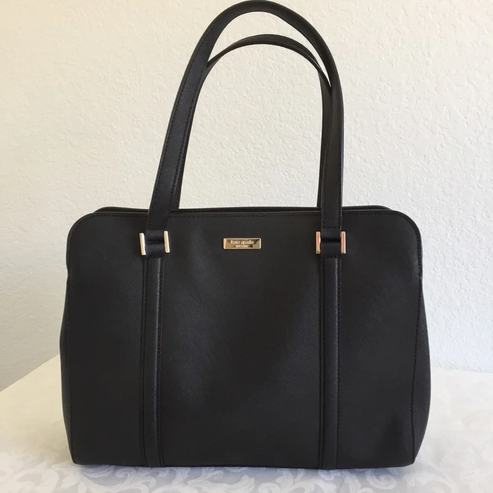 Kate Spade black NEWBURY LANE LODEN Tote